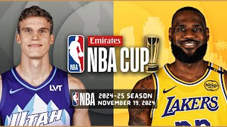 Utah Jazz vs Los Angeles Lakers Full Game Highlights  Nov 19 2024  202425 NBA Season [upl. by Lemmueu]