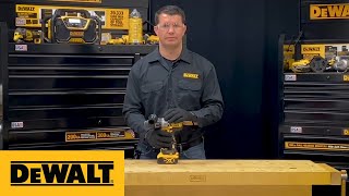 DEWALT® Product Guide  Cordless Drill Speed Torque and Clutch Settings [upl. by Jamel]