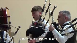 Drumquin Pipe Band Full Clip  Kirlishs Indoor Concert 2023 [upl. by Igenia662]