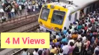 MUMBAI LOCAL TRAIN CROWDMost Crowded Train in IndiaMost Crowded Train in the WorldMumbai Lifeline [upl. by Idnew]