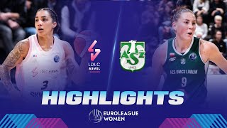 LDLC ASVEL Feminin v AZS UMCS Lublin  Gameday 6  Highlights  EuroLeague Women 202324 [upl. by Charters]