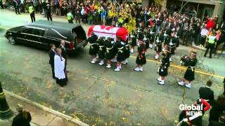 Final farewell for Corporal Nathan Cirillo [upl. by Eiuqram]