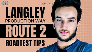 ICBC Langley Road Test Production Way FREE Practice Route amp Skills Guide [upl. by Znerol520]