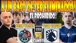 TEAM WASKA VS TEAM LIQUID BO3GAME 3PAYK MATTHEW VS NISHA MICKEDREAMLEAGUE SEASON 2024DOTAESB [upl. by Ticon]