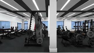 Virtual tour of gym equipment at the new Allander Leisure Centre [upl. by Ekle637]