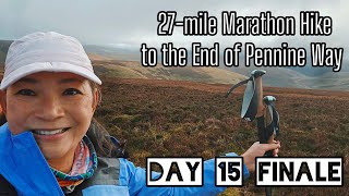 Day 15 Pennine Way Finale Byrness to Kirk Yetholm pennineway cheviothills [upl. by Morgun]