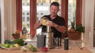 How to Juice at Home Using the Breville Juice Extractor with Joe Cross  WilliamsSonoma [upl. by Ebanreb]