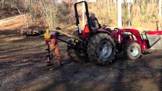 Tractor Shed  Day 1  Digging Holes [upl. by Funk]