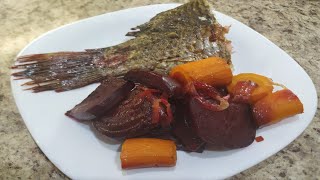 ПП Обед  ТИЛАПИЯ С Овощами в духовке • PN Lunch  TILAPIA With Vegetables In The Oven [upl. by Nylirrehs]