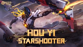 Hou Yi  Starshooter Skin Showcase  Honor of Kings [upl. by Jarv]