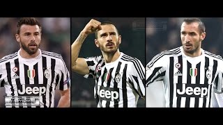 Barzagli Bonucci Chiellini Defensive Skills amp Tackles 2016 Juventus [upl. by Atinrev]