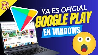 ✅NUEVO ¡Instala Google Play Store en Windows sin emuladores APK en PC 2024 🔥 Play Store Oficial [upl. by Elimac73]