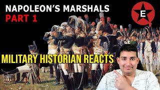 Military Historian Reacts  Napoleons Marshals Part 1 [upl. by Kort]