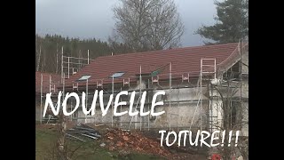 Nouvelle toiture AVANT APRES  Rénovation MAISON ep 4  construction travaux Vagney DIY [upl. by Ennaeel238]