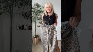 Day 6🐆10 Days of Fall Transition outfit midlifestyle fallfashion over40 falloutfit over50style [upl. by Ashia]