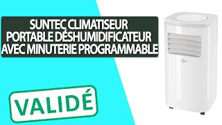 Avis Climatiseur Déshumidificateur Portable avec Minuterie programmable SUNTEC [upl. by Leanahtan515]