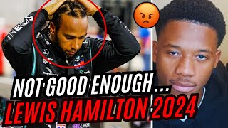 LEWIS HAMILTON 2024 STRUGGLES REACTION [upl. by Barram]