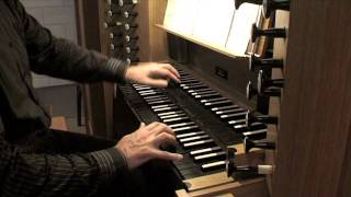 Choral Prelude on quotHarre meine Seelequot for Organ [upl. by Yarahs299]