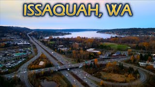 Aerial views of Issaquah Washington [upl. by Depoliti891]