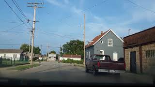 Racine Wisconsin  Rough North Side Inner City Hood off State Street [upl. by Fornof]