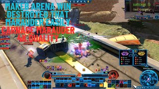 SWTOR  PVP Makeb Arena Win Carnage Marauder Destroyed that Marauder easily [upl. by Lucy]