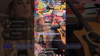 LAINEY WILSON LIVE ON TIKTOK NEW SONG 4X4XU shorts laineywilson viral trending [upl. by Eenet877]