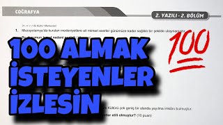 11Sınıf Coğrafya 2Dönem 2Yazılı [upl. by Vasquez]