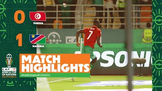 HIGHLIGHTS  Tunisia vs Namibia MD1  ملخص مباراة تونس ونامبيا TotalEnergiesAFCON2023 [upl. by Wolsniw]