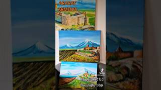 ARARAT ARMENIA  How did I varnish my paintings Danand Ընդունում եմ Պատվերներ [upl. by Moretta]