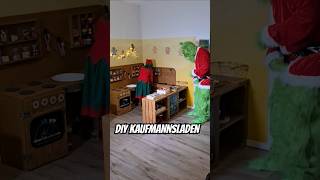 Kaufmannsladen mit funktionierendem Kassen Laufband ✨ der Grinch ist begeistert 😱 kaufladen diy [upl. by Grane494]