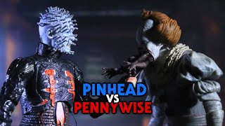 Pinhead vs Pennywise Stop Motion [upl. by Tawsha]