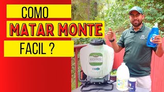 Como Matar El Monte Facil y Rapido how to kill weeds [upl. by Llednek]