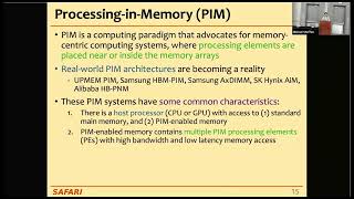 A Framework for Highthroughput Sequence Alignment using Real PIM Systems  AACBB 2023 [upl. by Leinoto535]