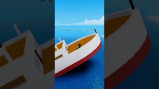 roblox ship sinking like titanicsleeping sun [upl. by Dierolf]