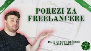 Vodič kroz poreze za freelancere  Kako izgleda novi obračun poreza za freelancere [upl. by Yngad]