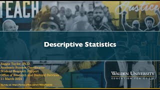 Descriptive Statistics [upl. by Jaffe992]