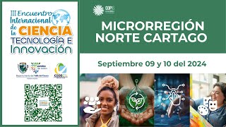 MICROREGÓN NORTE CARTAGO  09 de Septiembre de 2024  JORNADA MAÑANA [upl. by Augustina306]