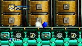 Sonic 4 EGG Station Zone Walkthrough Part 1 [upl. by Telrats]