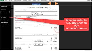 El Mejor Sistema Profesional de Remuneracion liquidacion de sueldo En excel [upl. by Nahtnaoj]