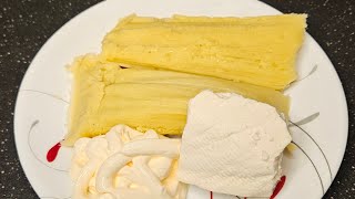 Como Hacer Tamales De Elote Salvadorenos Fácil y Muy ricos [upl. by Otha]