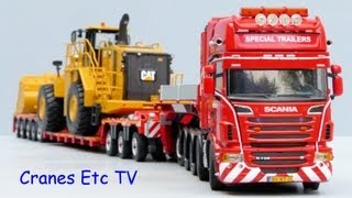 WSI Scania R6 Topline  Nooteboom 35 EuroPX Trailer by Cranes Etc TV [upl. by Llennoj123]