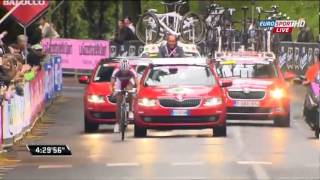 Giro dItalia 2013  Final kms stage 9  San Sepoicro › Firenze [upl. by Lonee]