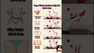 Yoga PilatesReduce Belly Fat Part73short reducebellyfat bellyfatloss yogaFullHD [upl. by Pavla]