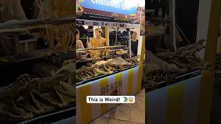 Eating Crocodile in Bangkok 😱🐊 shorts vlog [upl. by Croix]