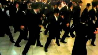 Chasidim dancing at a wedding in Israel [upl. by Soph]