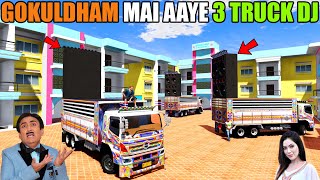 GOKULDHAM MAI AAYE 3 TRUCK DJ  GTA 5 😲 [upl. by Krissie818]