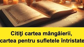 Citiţi Psaltirea este cartea pentru sufletele întristate cartea mângâierii… [upl. by Perron861]