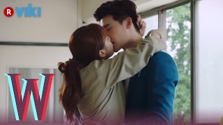 W  EP 7  Lee Jong Suk amp Han Hyo Joos Jailhouse Kiss  Korean Drama [upl. by Lucania364]