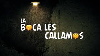 La Fiera De Ojinaga La Boca Les Callamos Lyric Video [upl. by Aohsoj681]