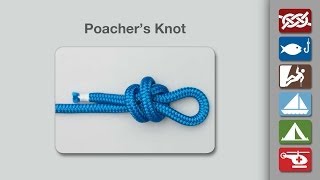 Poachers Knot  How to Tie a Poachers Knot [upl. by Trey]